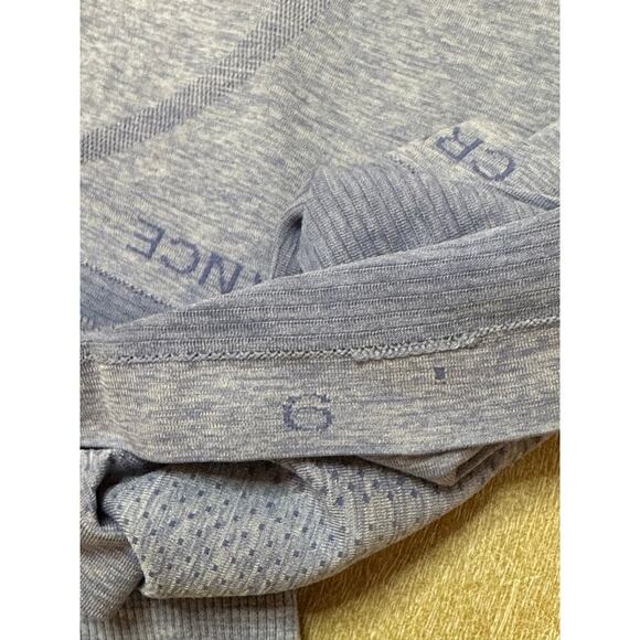 Lululemon Swiftly Tech Long Sleeve Shirt 2.0 Size 6 Light Blue - Picture 5 of 5